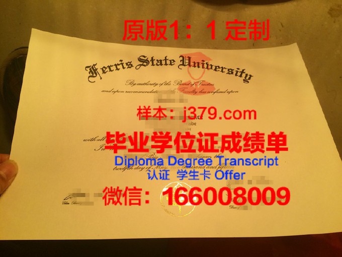费里斯州立大学毕业证学位证(费里斯州立大学国内认可)