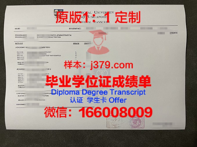 新加坡新国立大学研究生毕业证(新加坡国立大学研究生毕业证图片)