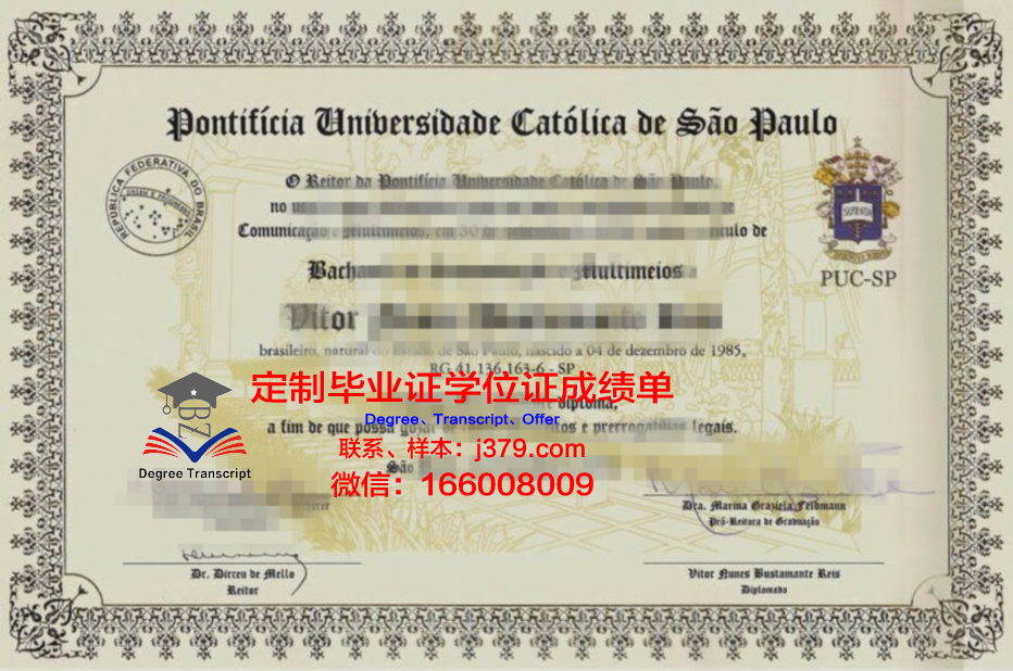 圣保罗城市大学毕业证案例(圣保罗大学本科申请条件)